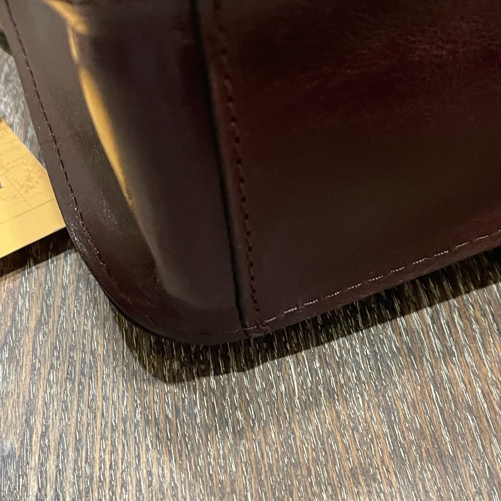 NWT-Patricia Nash Leather Plum Crossbody - Picture 8 of 14